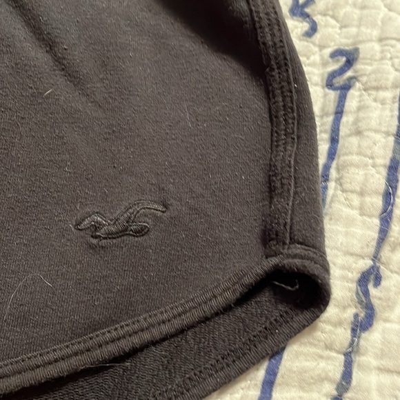 Hollister charcoal grey/black soft elastic waist ultra high rise shorts - Picture 2 of 4